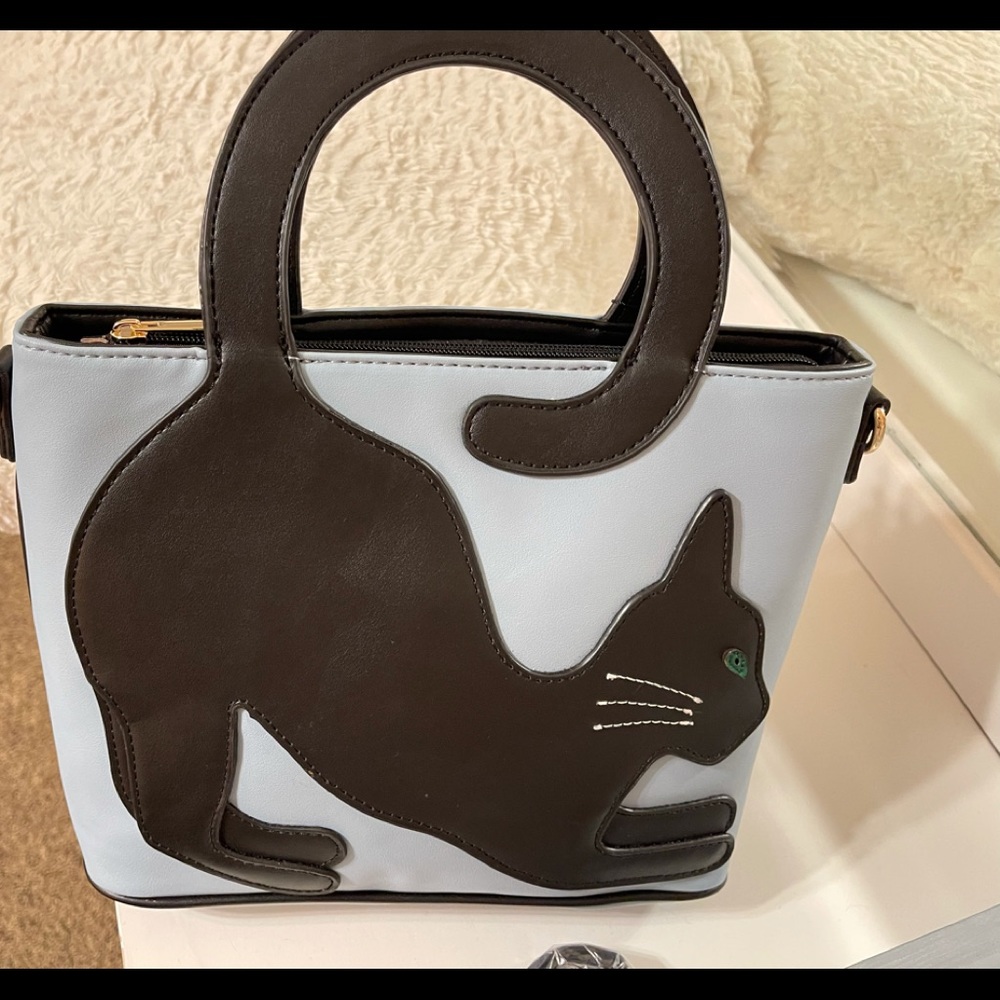 Brienice Fashion Women Cat Pattern Handbag